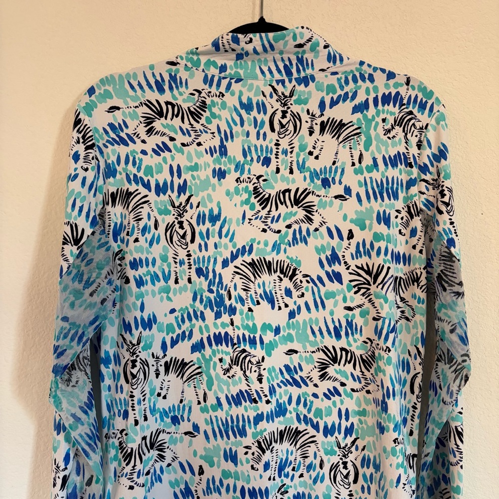 IBKUL Zebra Tunic Long Sleeve Dress - Picture 6 of 8